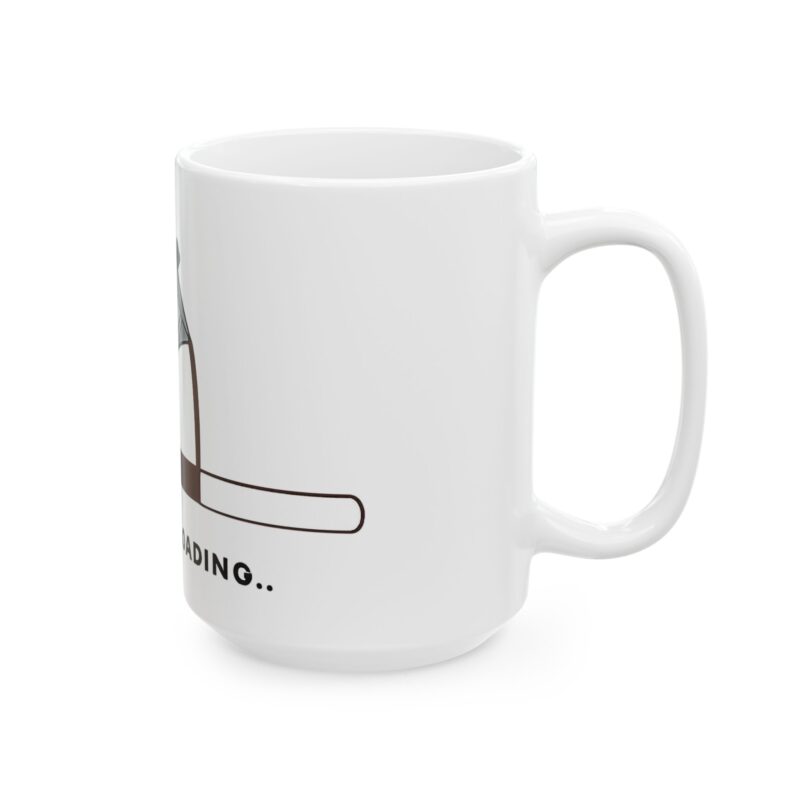 Motivation Loading Coffee Mug | Moka Pot Ceramic Mug (11oz & 15oz)
