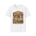 Vietnam Vintage Travel T-Shirt | Retro Conical Hat Graphic Tee for Men & Women