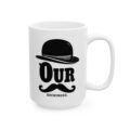 Gentleman Barber Ceramic Mug | Vintage Barber Shop Coffee Cup (11oz & 15oz)