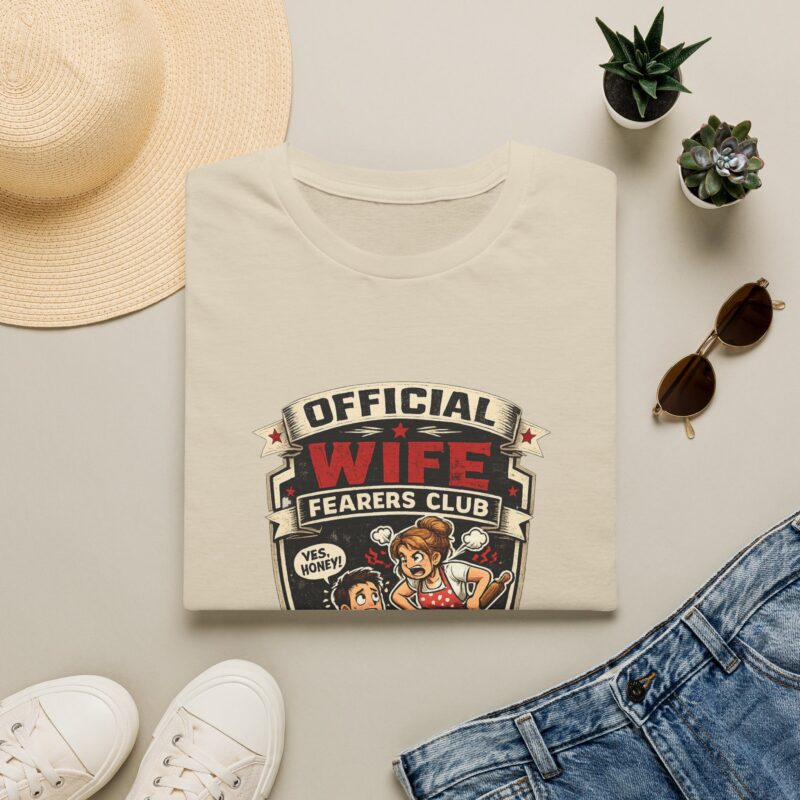 12958490908279685956_2048.jpeg Wife Fearers Club T-Shirt — "Official Wife" Vintage Retro Graphic Tee