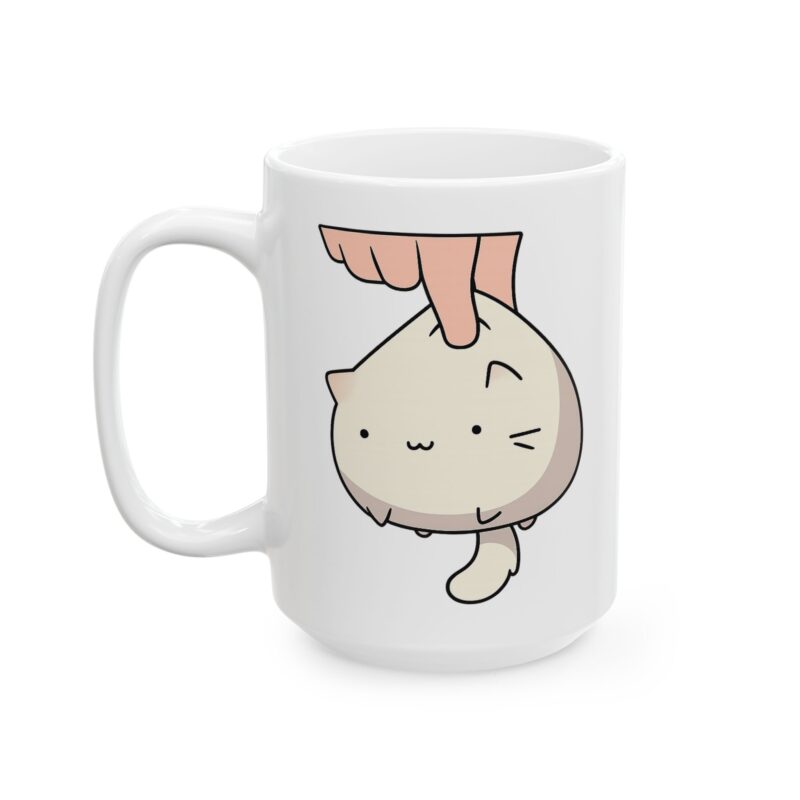 Cute Sleeping Cat Ceramic Mug | Kawaii Cat Lover Coffee Cup (11oz & 15oz)