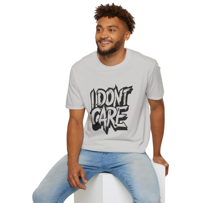 I Don't Care Graphic Tee | Funny Unisex Graphic T-Shirt for Men & Women