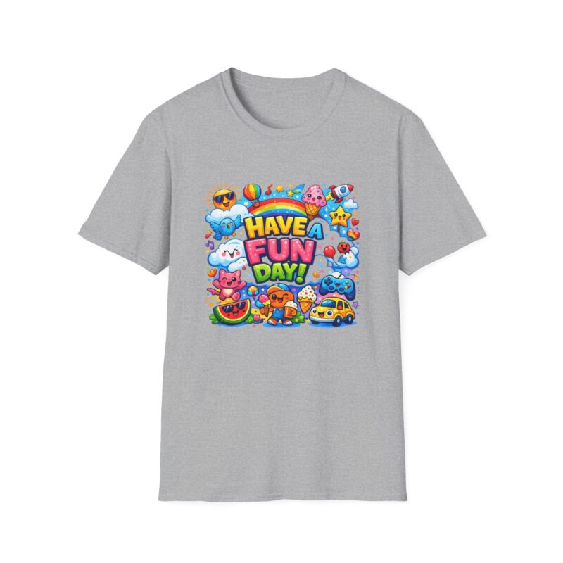 Have a Fun Day! Cute Positive Vibes Graphic Shirt