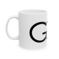 Ceramic Mug — "Good is Good" Minimalist Black Typography Coffee Mug (11oz, 15oz)