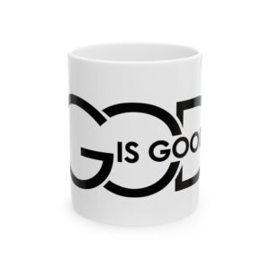 14648172108163192199_2048.jpeg Ceramic Mug — "Good is Good" Minimalist Black Typography Coffee Mug (11oz, 15oz)