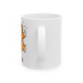 14666678372408503386_2048.jpeg Funny Cat Stretching Ceramic Mug | Cute Cat Coffee Cup (11oz & 15oz)
