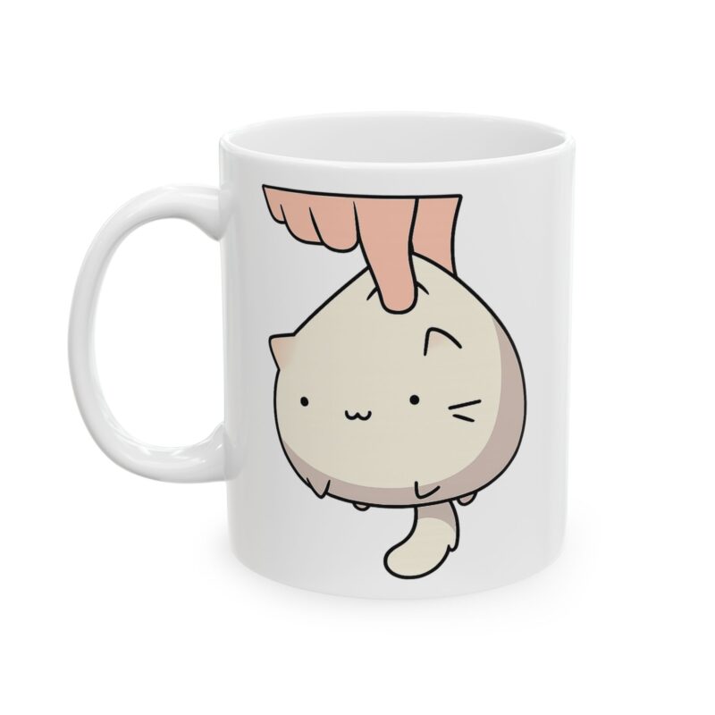 Cute Sleeping Cat Ceramic Mug | Kawaii Cat Lover Coffee Cup (11oz & 15oz)