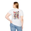 Queen of Hearts Graphic Tee | Vintage Pop Art Playing Card T-Shirt