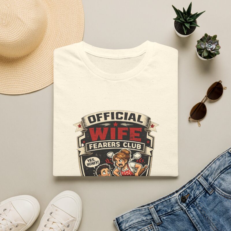 16285507954825925247_2048.jpeg Wife Fearers Club T-Shirt — "Official Wife" Vintage Retro Graphic Tee