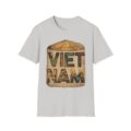 Vietnam Vintage Travel T-Shirt | Retro Conical Hat Graphic Tee for Men & Women