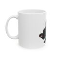 16473190142128495058_2048.jpeg Black Cat Wine Mug | Funny Lazy Cat Ceramic Coffee Cup (11oz/15oz)