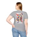 Queen of Hearts Graphic Tee | Vintage Pop Art Playing Card T-Shirt