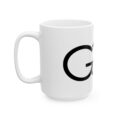Ceramic Mug — "Good is Good" Minimalist Black Typography Coffee Mug (11oz, 15oz)