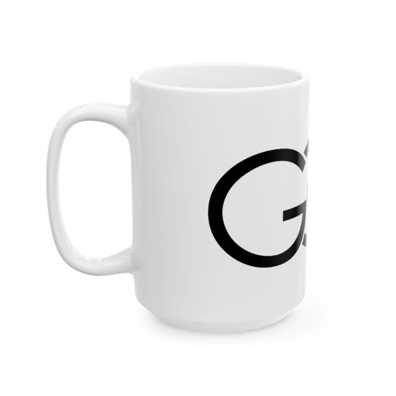 Ceramic Mug — "Good is Good" Minimalist Black Typography Coffee Mug (11oz, 15oz)