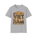 Vietnam Vintage Travel T-Shirt | Retro Conical Hat Graphic Tee for Men & Women