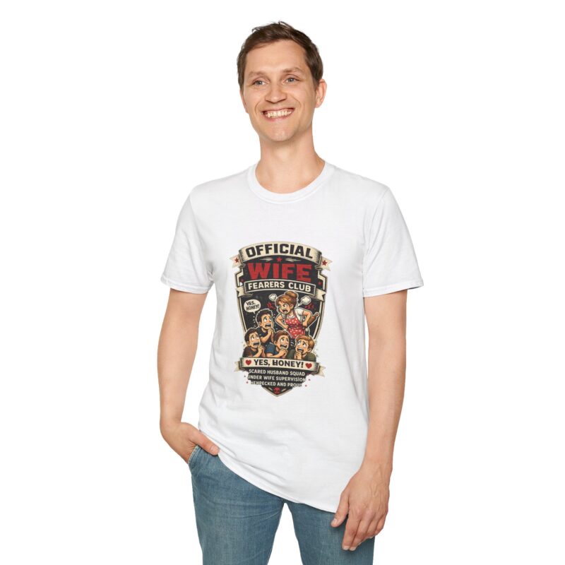 17190386858701144705_2048.jpeg Wife Fearers Club T-Shirt — "Official Wife" Vintage Retro Graphic Tee
