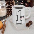 Ceramic Mug — 'Right To Live My Own Life' Inspirational Quote Coffee Cup (11oz, 15oz)