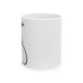 Cat Lover Ceramic Mug | Cute Smiling Cat Illustration (11oz & 15oz)