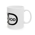 Ceramic Mug — "Good is Good" Minimalist Black Typography Coffee Mug (11oz, 15oz)
