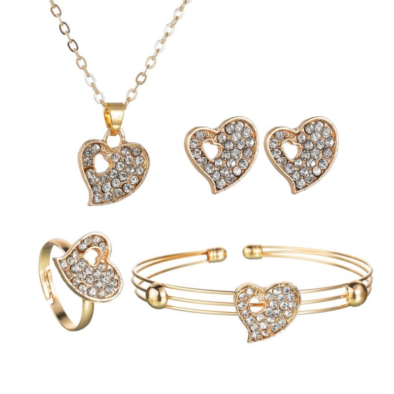 Love Jewelry Set | Elegant Matching Necklace & Jewelry Gift Set