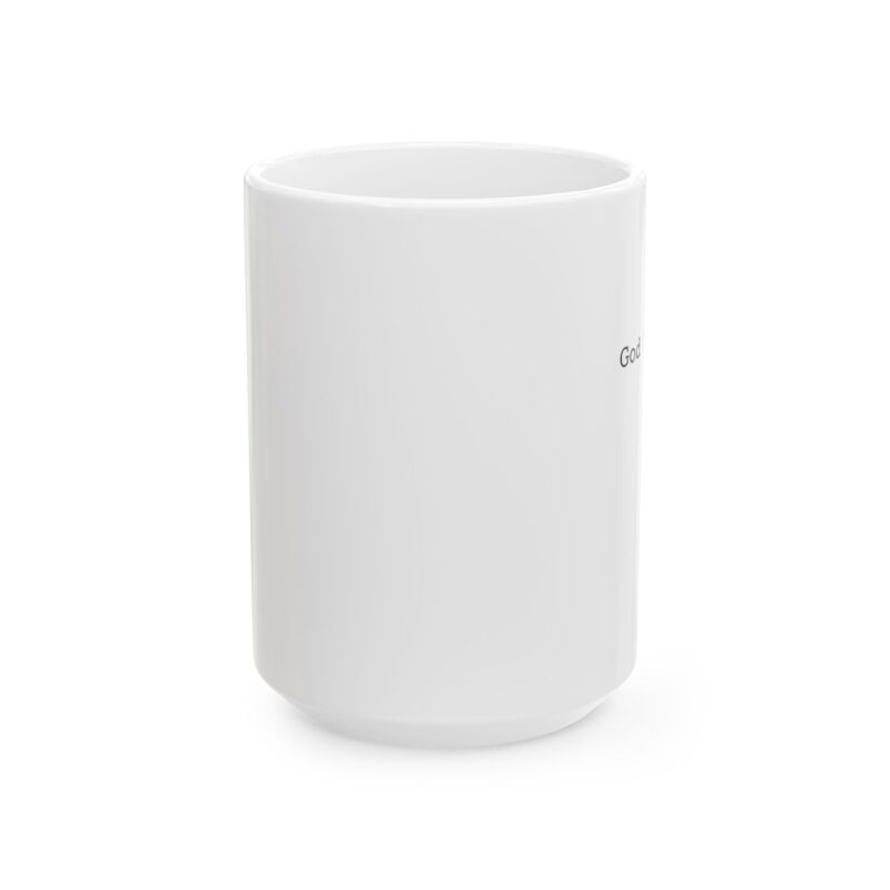 God's Love Graphic Tee – Minimalist 'Good Morning' Coffee Cup (11oz & 15oz)