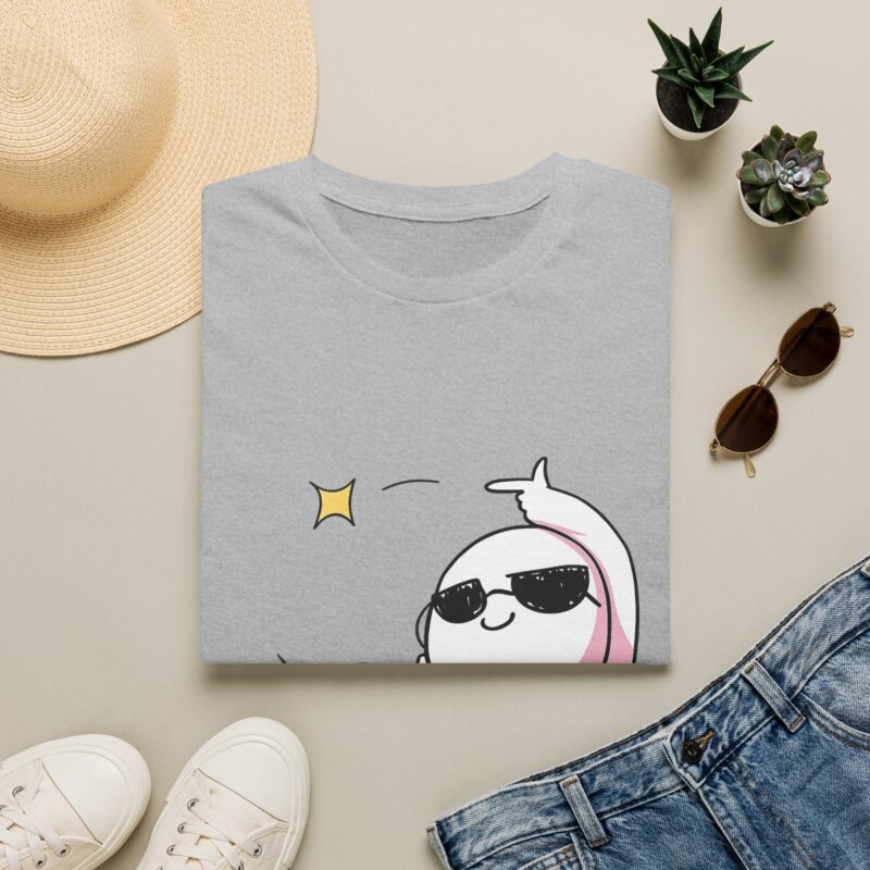 25256586302704992_2048.jpeg Cool Ghost Graphic T-Shirt | Funny Cartoon Ghost with Sunglasses Unisex Tee