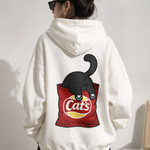 Funny Black Cat Hoodie
