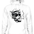 Cool Mafia Cat Hoodie