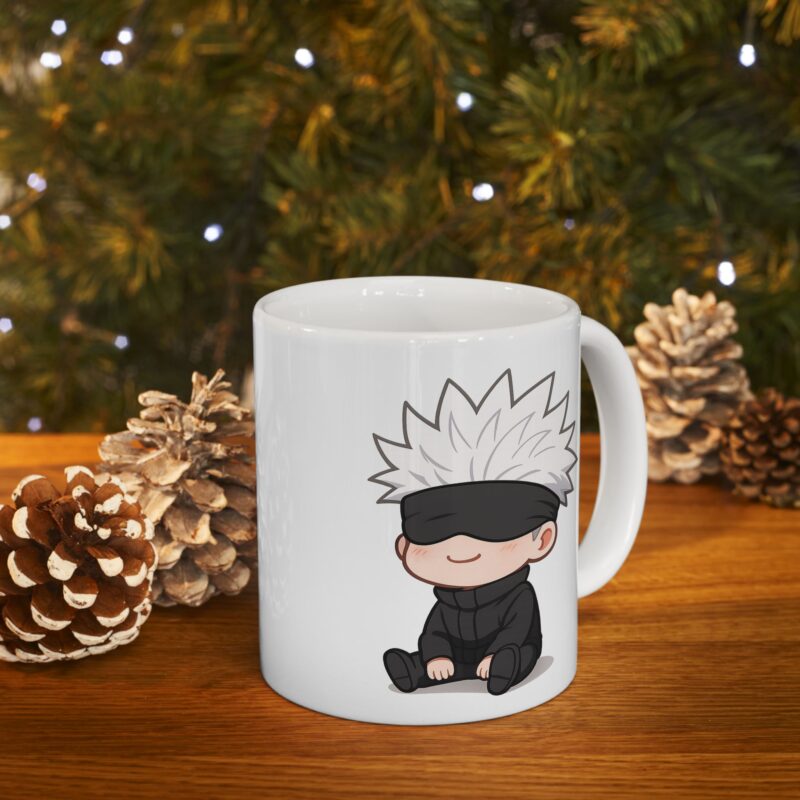 3031456539905121162_2048.jpeg Anime Character Ceramic Mug | Cute Chibi Ninja Design (11oz & 15oz)