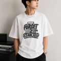 Never Forget Why You Started Motivational T-Shirt | Inspirational Quote Unisex Graphic Tee