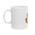 Cat Butt Ceramic Mug | Funny Orange Tabby Coffee Cup (11oz & 15oz)