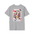Queen of Hearts Graphic Tee | Vintage Pop Art Playing Card T-Shirt