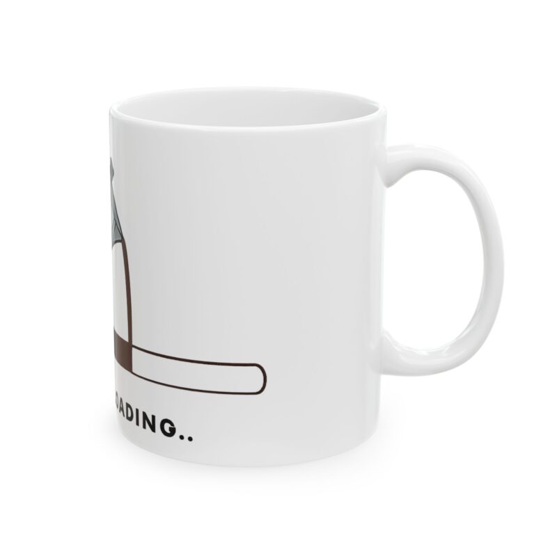 Motivation Loading Coffee Mug | Moka Pot Ceramic Mug (11oz & 15oz)