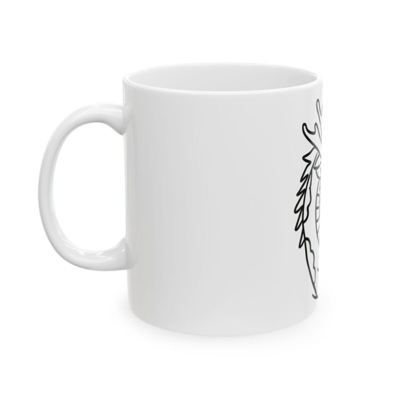 5713404548574670929_2048.jpeg Dragon Outline Ceramic Mug | Black Line Art Asian Dragon Coffee Cup (11oz & 15oz)