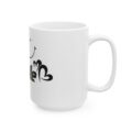 Smile Ceramic Mug — Winking Smiley Coffee Cup (11oz & 15oz)