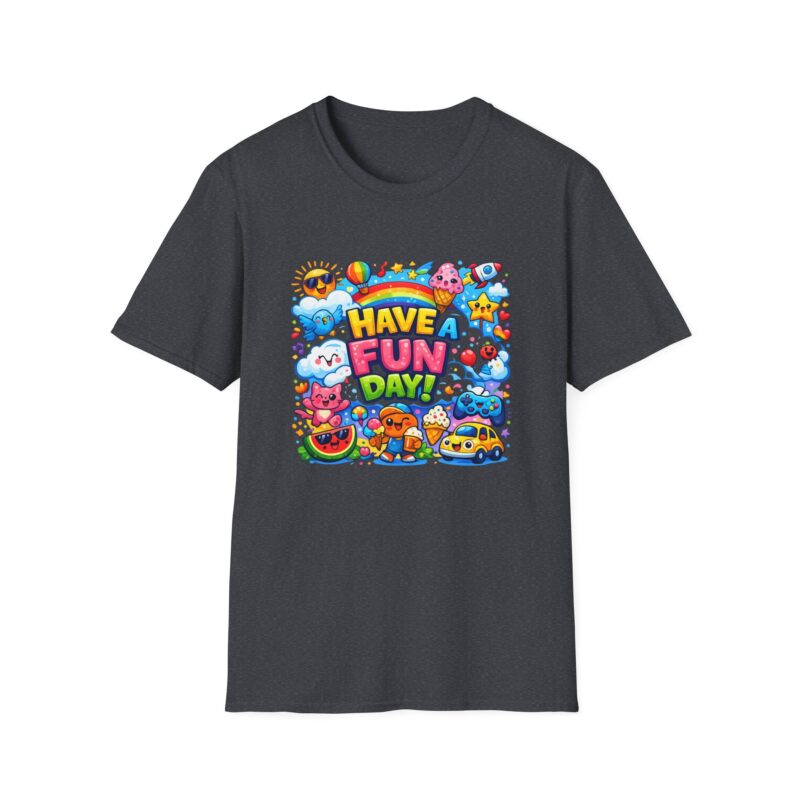 Have a Fun Day! Cute Positive Vibes Graphic Shirt