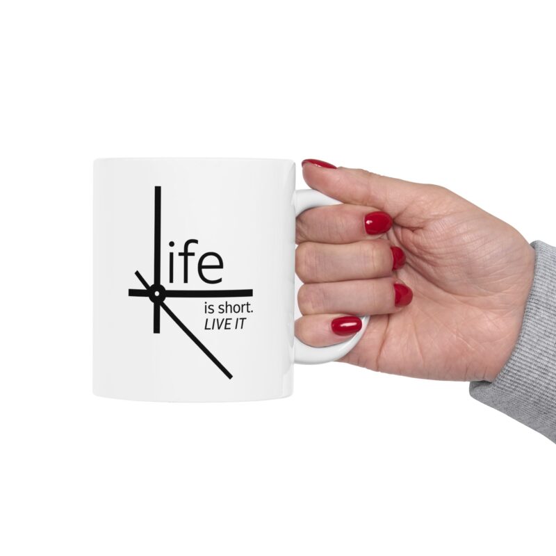 6794568159322672233_2048.jpeg Life Is Short Mug - Faith Coffee Cup (11oz, 15oz)