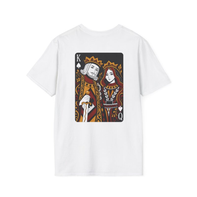 7356591124383443622_2048.jpeg King & Queen Playing Card Graphic T-Shirt