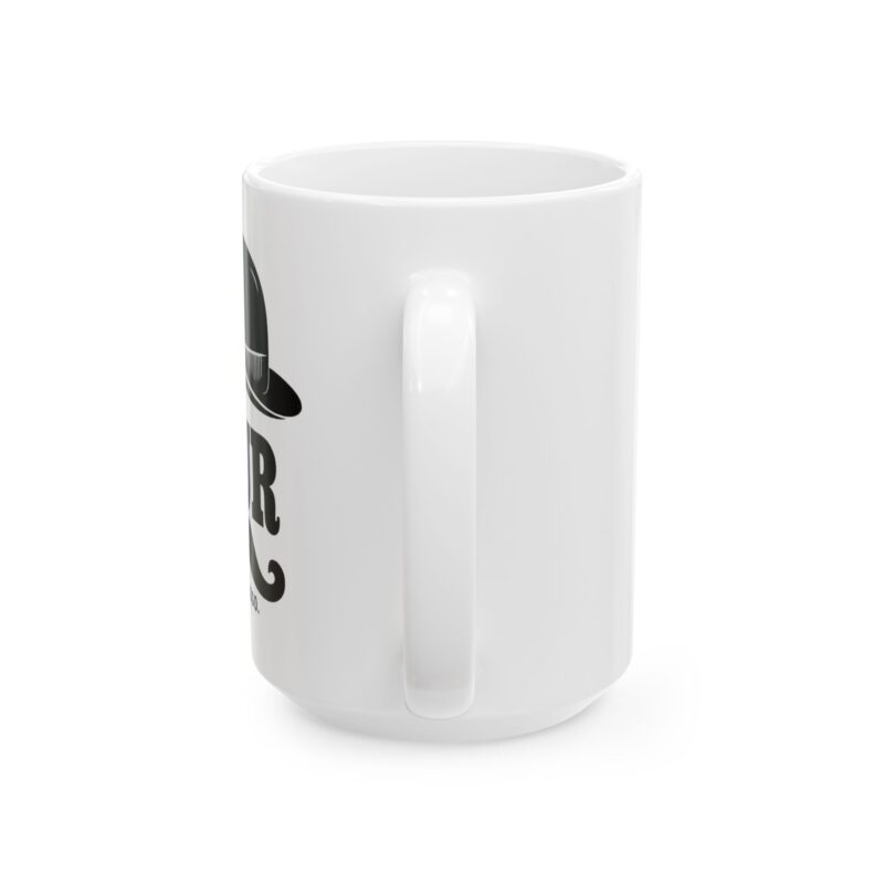 Gentleman Barber Ceramic Mug | Vintage Barber Shop Coffee Cup (11oz & 15oz)
