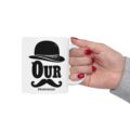 Gentleman Barber Ceramic Mug | Vintage Barber Shop Coffee Cup (11oz & 15oz)