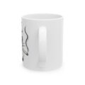 9030721579766878835_2048.jpeg Smoky Fox Ceramic Mug | Retro Fox Illustration Coffee Cup (11oz & 15oz)