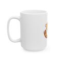 Cat Butt Ceramic Mug | Funny Orange Tabby Coffee Cup (11oz & 15oz)