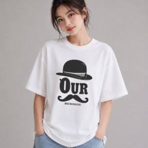 Vintage Gentleman Hat & Mustache T-Shirt