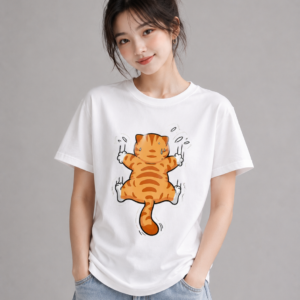 Funny Climbing Cat T-Shirt