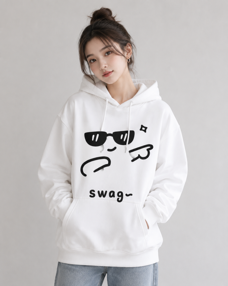 Swag Face Hoodie