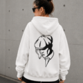 Vintage Peaky Style Smoking Man Hoodie