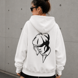 Vintage Peaky Style Smoking Man Hoodie