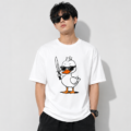 Funny Cool Duck with Knife Graphic T-Shirt Funny Cool Duck with Knife Graphic T-Shirt